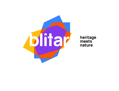 Blitar Logo and Slogan Design Concept branding design graphic design logo