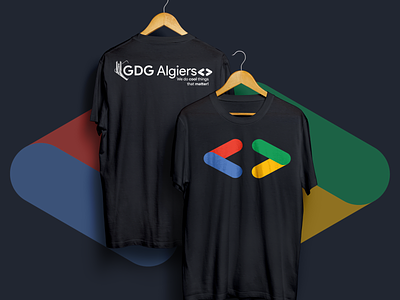 GDG Algiers T-Shirt | new logo alger algiers gdg printed tshirt