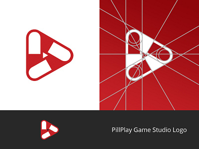 PillPlay Logo design illustrator logo logo design photoshop