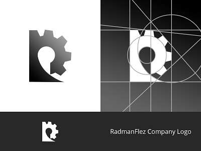 RadmanFlez Logo design logo logo design logo type photoshop r logo typography