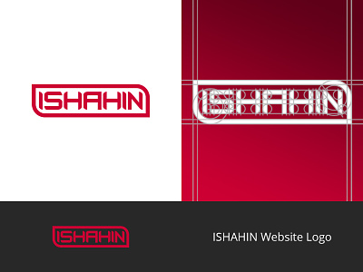 Ishahin Logo design logo logo design logo type photoshop typography