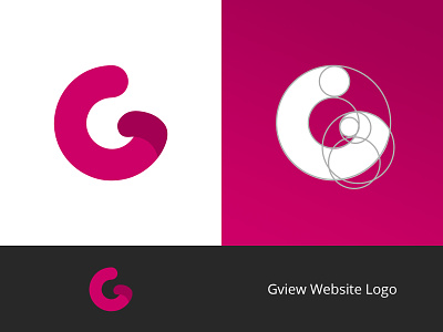 Gview Logo design logo logo design logotype photoshop typography