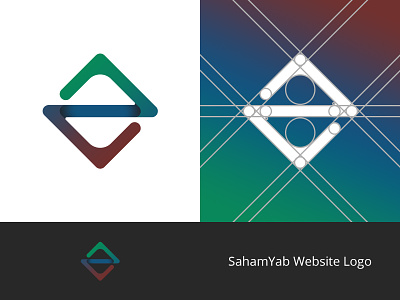 SahamYab Logo design graphic illustrator logo logo design photoshop