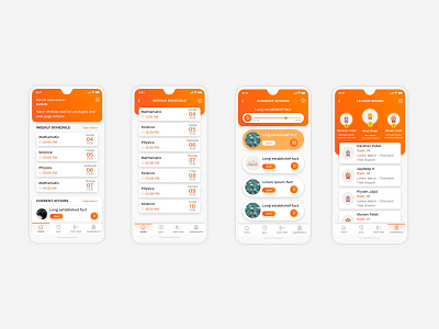 Education Management App Design app design ui ux