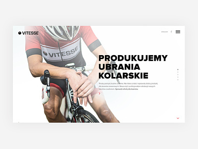 Vitesse angular bike cycling downhill fullscreen site sport sztachanski vitesse wear webdesign website