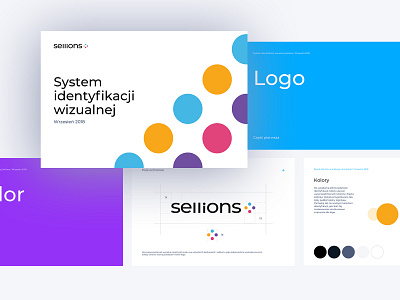 Sellions Rebranding brandbook branding ci colorfull idendity logo logotype management manual motivation rebranding seller startup styleguide task visual identity