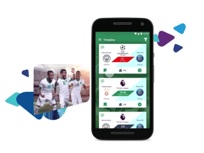 Football app aniamtion app ios prototype sketch app