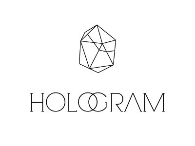 Hologram Logo branding logo