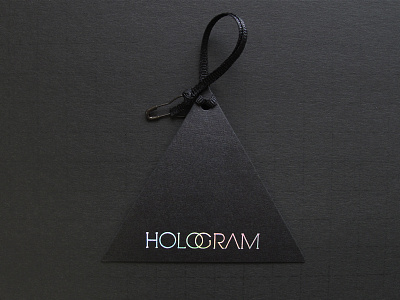 Hologram Hangtag branding hangtag