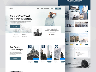 Travel Landing Page