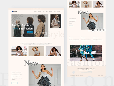 Fashion Landing Page