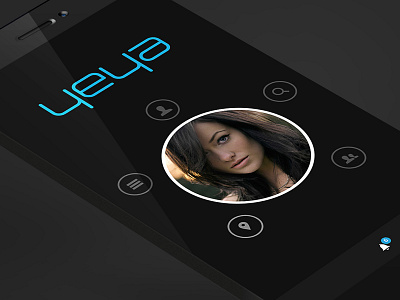 Yeya Nightlife app application dark mobile nightlife