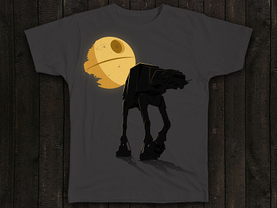 Last of his kind design illustration star wars t shirt tee threadless vector