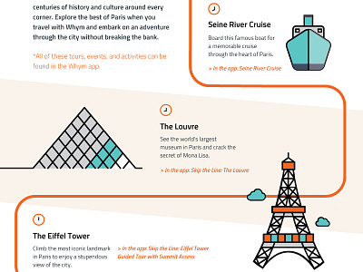 A Day In Paris With Whym Small graphicdesign illustration infographic whym