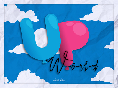 Up World branding design designer flat identity illustration logo logodesign logos vector