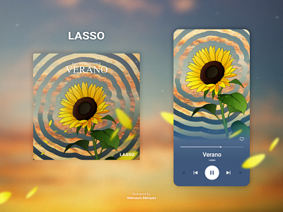 Lasso - Verano branding design designer designs identity illustration lasso music musica musicapp musician rock ui ux venezuela