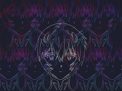 Neon Genesis Evangelion 3.0+1.0 anime design designer evangelion illustration neongenesisevangelion vector