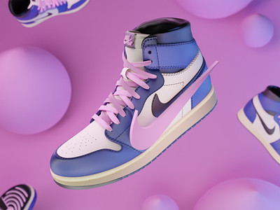 Air Jordan 1 - irude01 (3D Model)