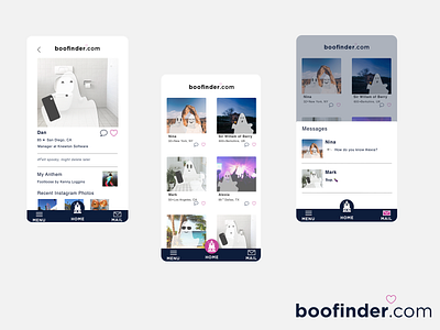 boofinder.com dribbleweeklywarmup halloween spooky ux