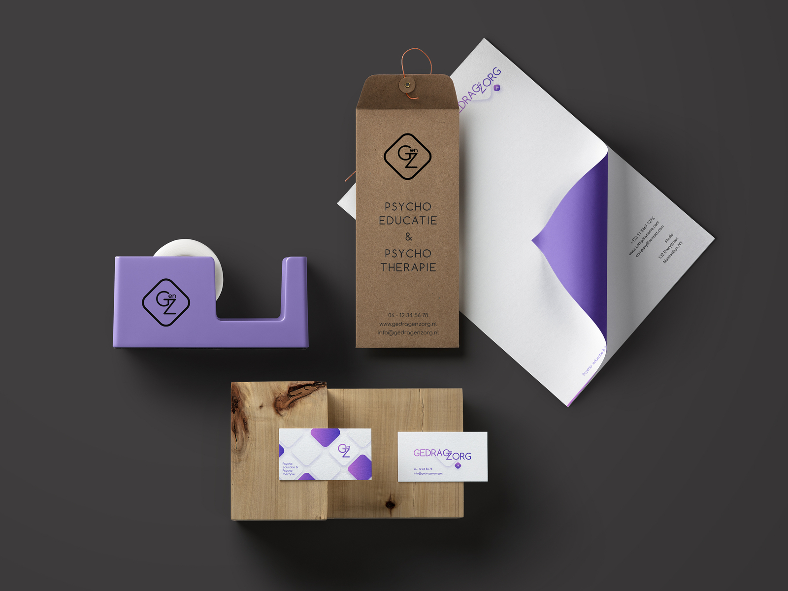 Brand identity by Annelieke on Dribbble