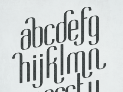Tusken Script Font font script vector