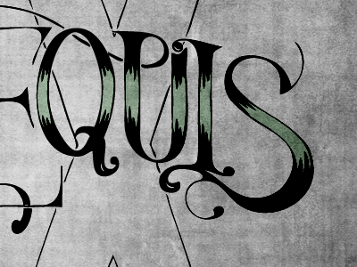 Dos Equis dos equis lettering