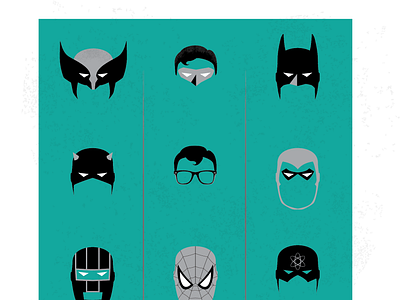 Heroes Gray by David Lopez on Dribbble