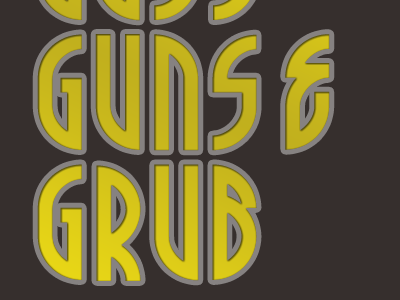 Guns And Grub ammo church grub guns guys reliance shooting range vector