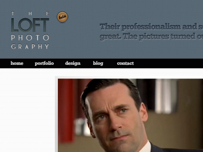 Loft Web design photography web