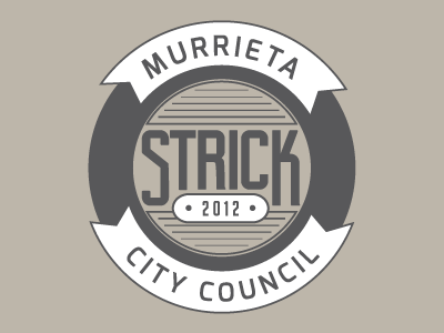 Strick Logo city council gif murrieta strick vector