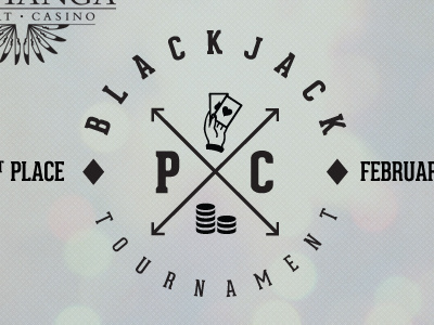 Pechanga Blackjack Tourny blackjack cards chips money pechanga tournament