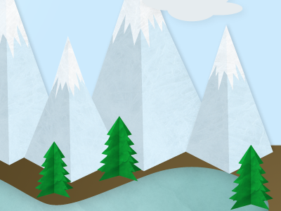 Mountains mountains paper textures vector