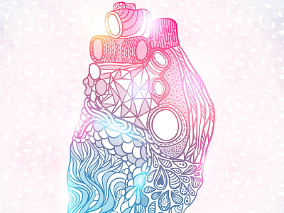 Doodle heart doodle heart illustration line love postcard valentine vector