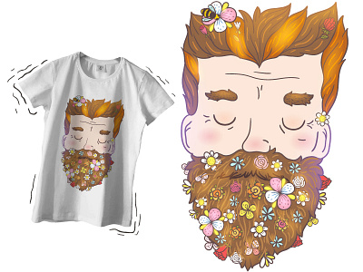 Flower beard