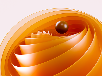 eyes. 3d 3dart abstract cgi colorful design digitalart glass illustration lines orange render shapes wallpaper