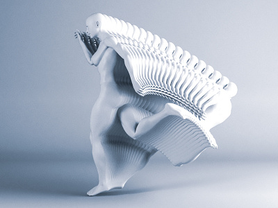 humanize. 3d 3dart anatomy blur cgi clone digitalart human human body illustration motion muscles render shapes studio white