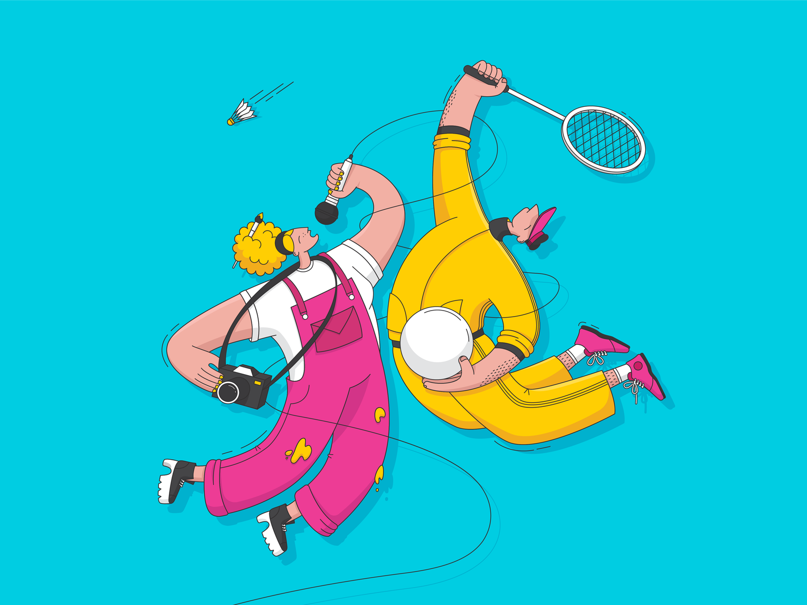 Sports and culture by Palu on Dribbble