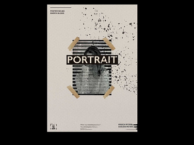 Portrait Poster design