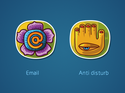 ICON-3 MIUI Theme anti disturb email icon taijixiong