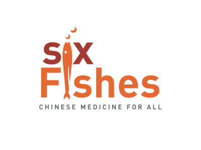 Six Fishes branding logo design