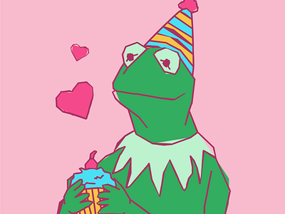 Birthday Kermit