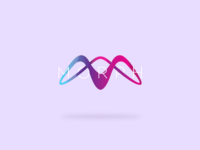 Morph brand branding colorful creative elegant identity logo logotype minimal modern typography