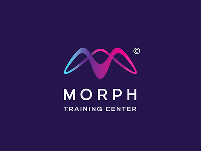 morph brand branding colorful creative elegant identity logo logotype minimal modern typography