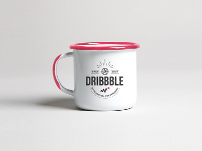 Dribbble Mug antiqe coffee cup dribbble gift mug old present proposal shop tea vintage