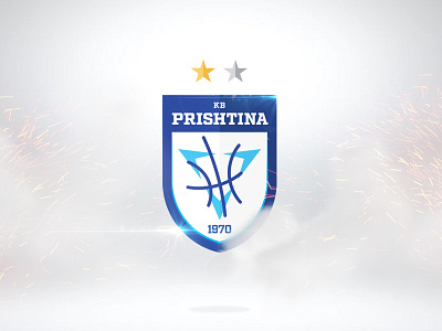 KB Prishtina basketball blue champions club logo rebrand redesign sport