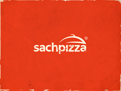 Pizza logo brand classic grunge logo minimal pizza rebrand