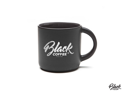 Black Coffee black coffee coffee handwritting mug