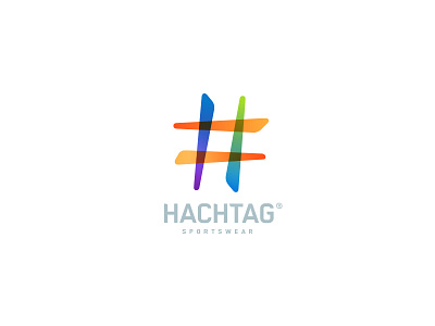 # Hachtag 2 hachtag hashtag logo negative space smart