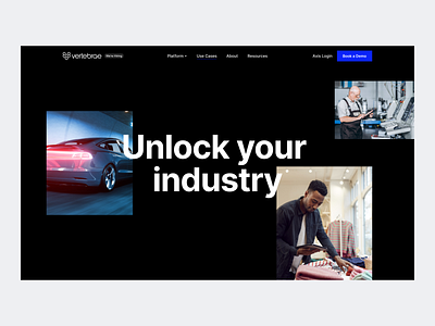 Vertebrae Landing Page