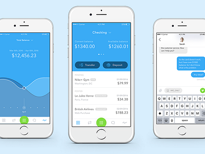 Banking App Screen